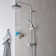 Belfry Bathroom Schaible Mixer Shower With Dual Shower Head Wayfair Co Uk